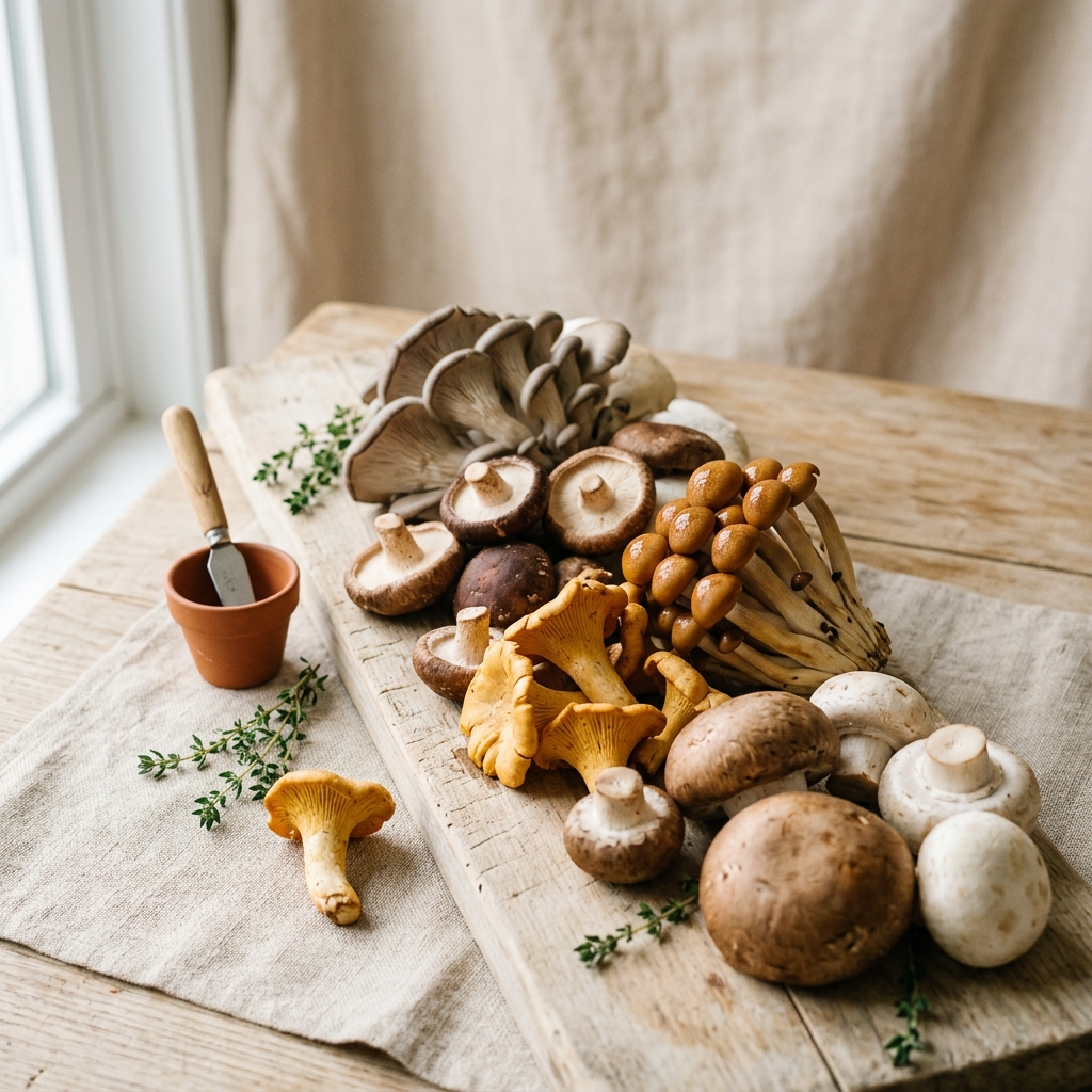 Healthy Mushrooms